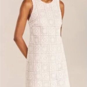 Rebecca Taylor White Lace Dress NWT Sz 2